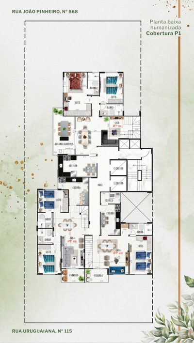 Cobertura, 4 quartos, 161 m² - Foto 5