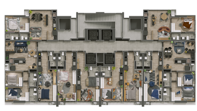 Apartamento, 2 quartos, 50 m² - Foto 5