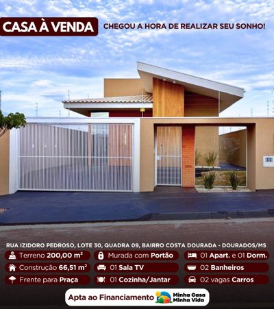 Casa, 1 quarto, 66 m² - Foto 1