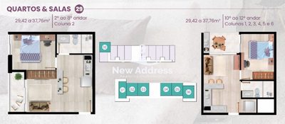 Apartamento, 1 quarto, 29 m² - Foto 3