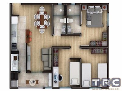 Apartamento, 2 quartos, 62 m² - Foto 5