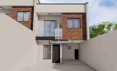 Sobrado, 3 quartos, 88 m² - Foto 1