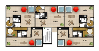 Cobertura, 2 quartos, 95 m² - Foto 4