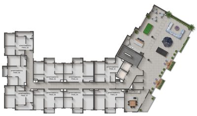 Apartamento, 1 quarto, 27 m² - Foto 3