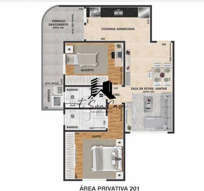 Cobertura, 2 quartos, 130 m² - Foto 4