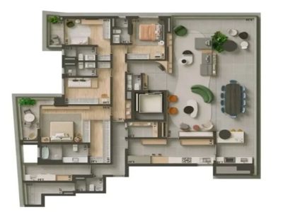 Apartamento, 4 quartos, 265 m² - Foto 4