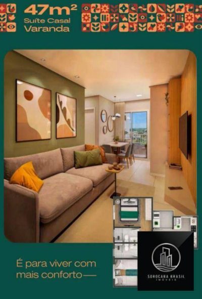 Apartamento, 2 quartos, 52 m² - Foto 2