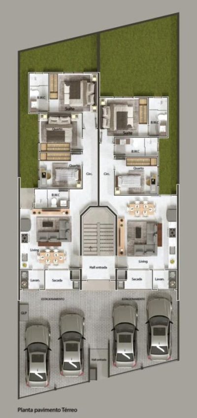 Apartamento, 2 quartos, 68 m² - Foto 2