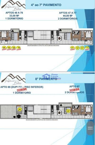 Apartamento, 2 quartos, 47 m² - Foto 4