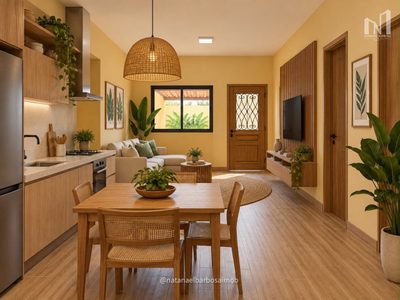 Casa, 2 quartos, 60 m² - Foto 2