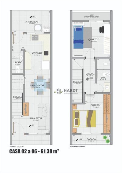Casa, 2 quartos, 61 m² - Foto 5