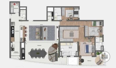 Apartamento, 4 quartos, 180 m² - Foto 5