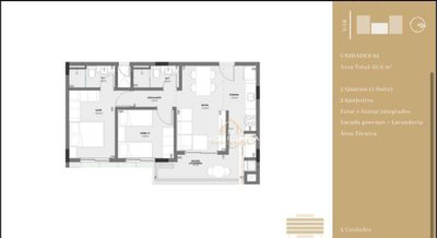 Apartamento, 2 quartos, 61 m² - Foto 4