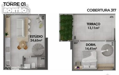 Casa, 2 quartos, 61 m² - Foto 2