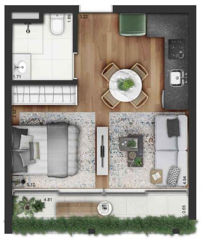 Cobertura, 3 quartos, 208 m² - Foto 2