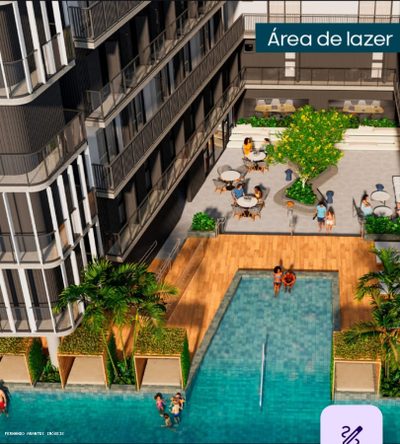 Flat/Apart Hotel, 1 quarto, 21 m² - Foto 1
