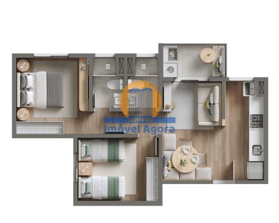 Apartamento, 2 quartos, 47 m² - Foto 5