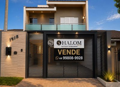 Sobrado, 3 quartos, 210 m² - Foto 1