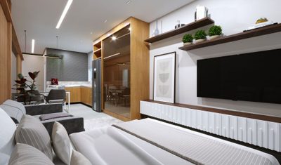 Apartamento, 1 quarto, 27 m² - Foto 3