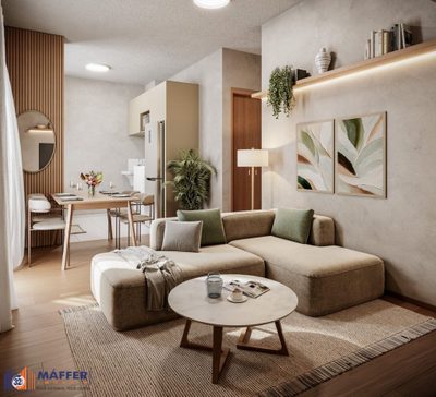 Apartamento, 2 quartos, 42 m² - Foto 2