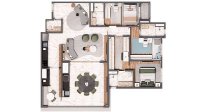 Apartamento, 4 quartos, 123 m² - Foto 5