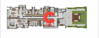 Apartamento, 2 quartos, 105 m² - Foto 3