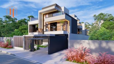 Sobrado, 3 quartos, 208 m² - Foto 2