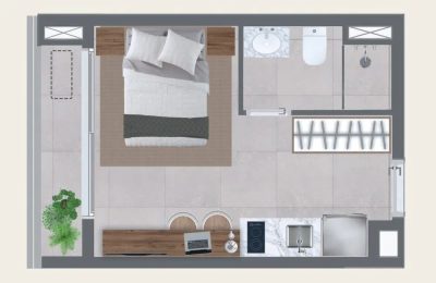 Kitnet-Studio, 25 m² - Foto 4