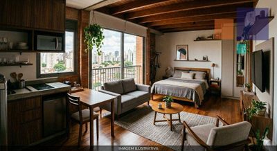 Kitnet-Studio, 20 m² - Foto 1