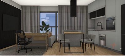 Apartamento, 1 quarto, 68 m² - Foto 3