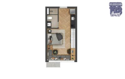 Apartamento, 1 quarto, 27 m² - Foto 5