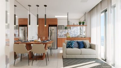 Apartamento, 2 quartos, 45 m² - Foto 3