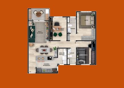 Apartamento, 3 quartos, 78 m² - Foto 1