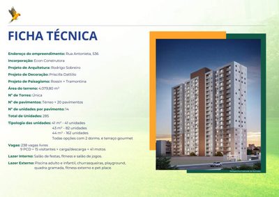 Apartamento, 2 quartos, 44 m² - Foto 3