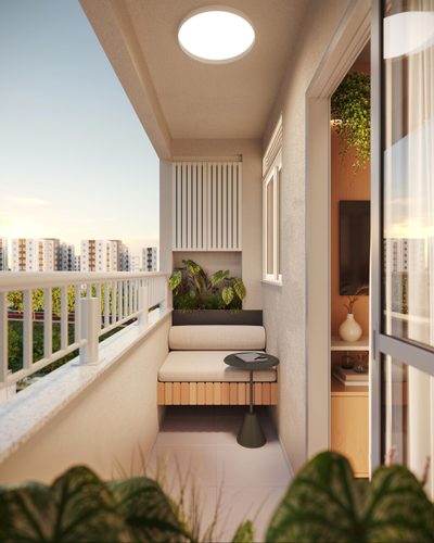 Apartamento, 2 quartos, 42 m² - Foto 3
