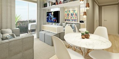 Apartamento, 2 quartos, 43 m² - Foto 1