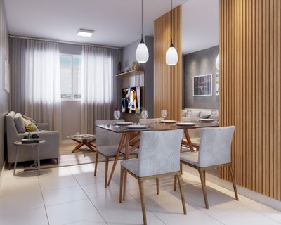 Apartamento, 3 quartos, 60 m² - Foto 1