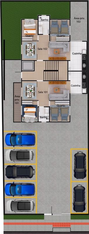 Apartamento, 2 quartos - Foto 3