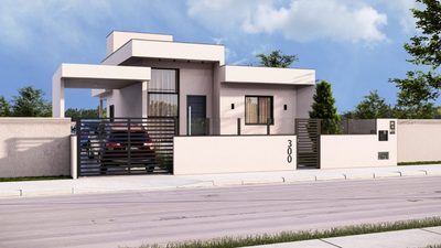 Casa, 3 quartos, 100 m² - Foto 2