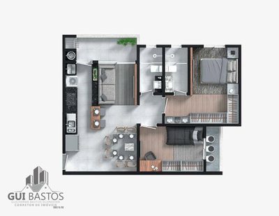 Apartamento, 2 quartos, 65 m² - Foto 4
