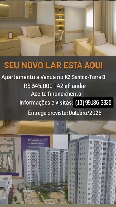 Apartamento, 2 quartos, 42 m² - Foto 1
