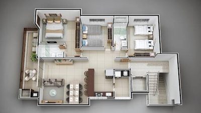 Apartamento, 3 quartos, 105 m² - Foto 2
