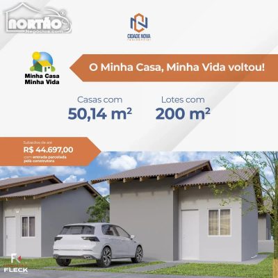 Casa, 3 quartos, 50 m² - Foto 1
