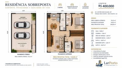 Casa, 2 quartos - Foto 2