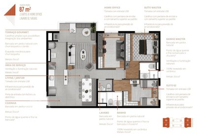 Apartamento, 3 quartos, 87 m² - Foto 4