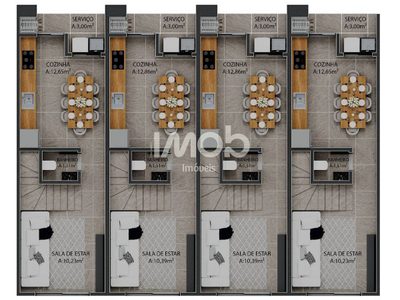 Casa, 2 quartos, 85 m² - Foto 4