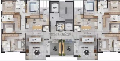 Apartamento, 4 quartos, 146 m² - Foto 3