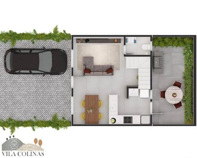 Casa, 2 quartos - Foto 4