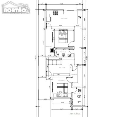 Casa, 2 quartos, 71 m² - Foto 4