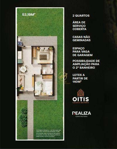 Casa, 2 quartos, 53 m² - Foto 3
